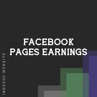Facebook Pages Earnings